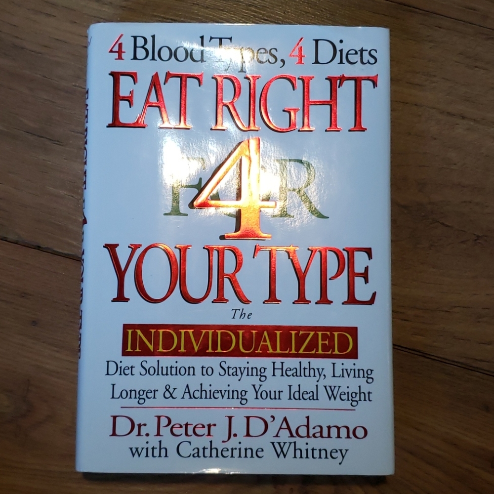 Book eat right 4 your blood type